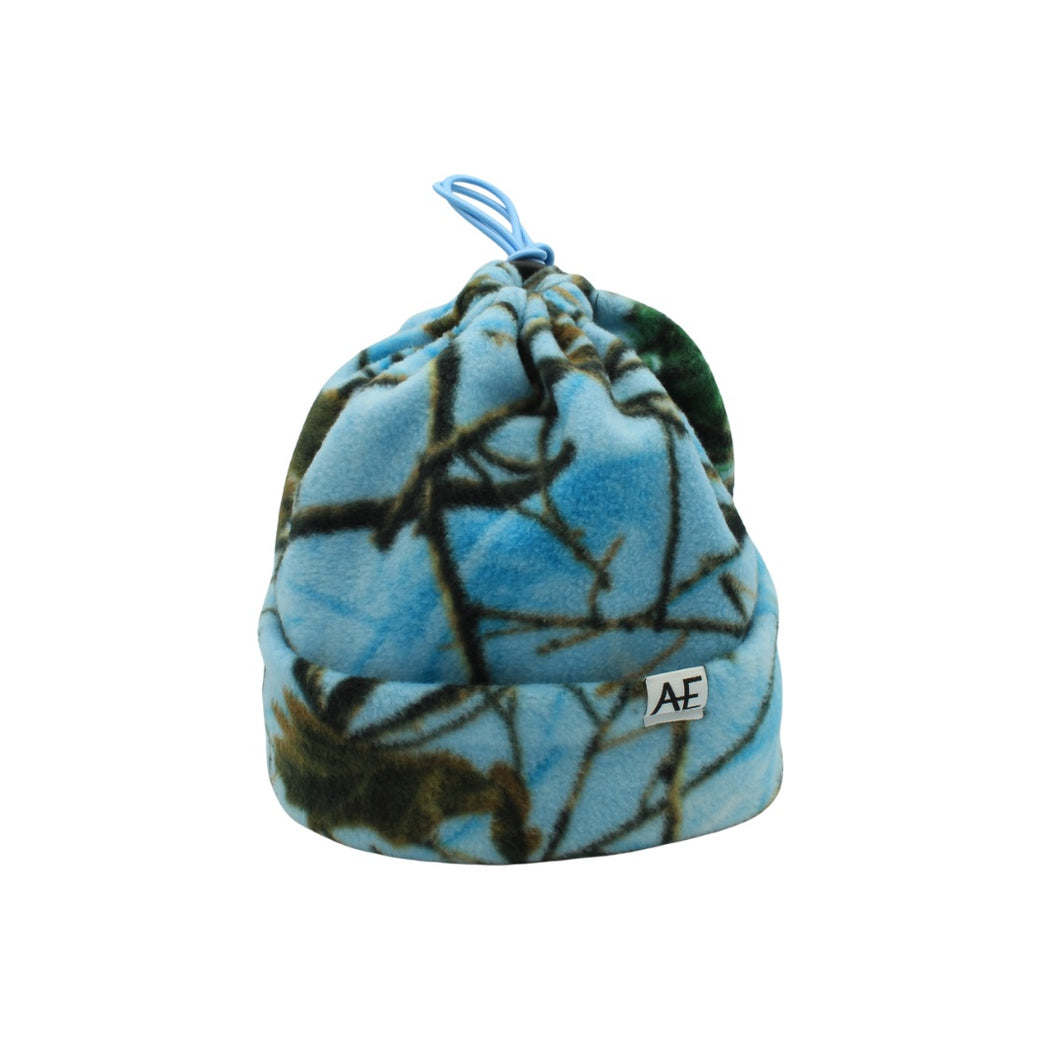 Blue Camo Cinch Hat