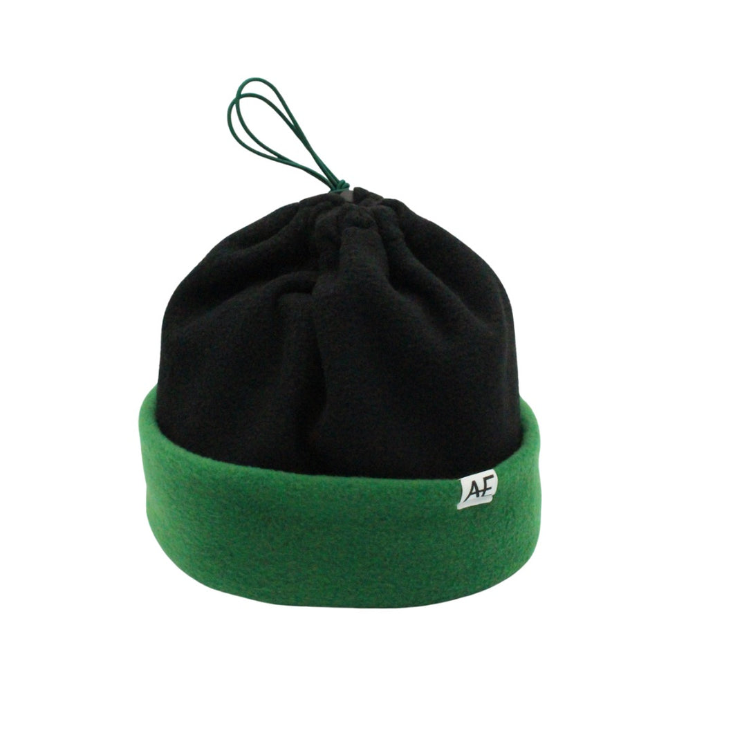 Emerald & Black Cinch Hat