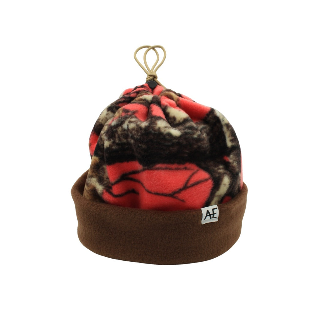 Brown & Pink Realtree Cinch Hat