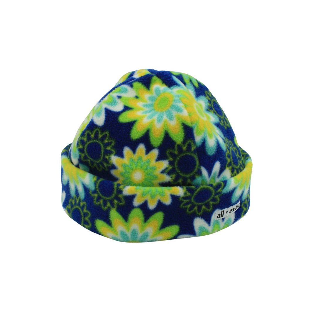 Cobalt Floral Teeny Hat