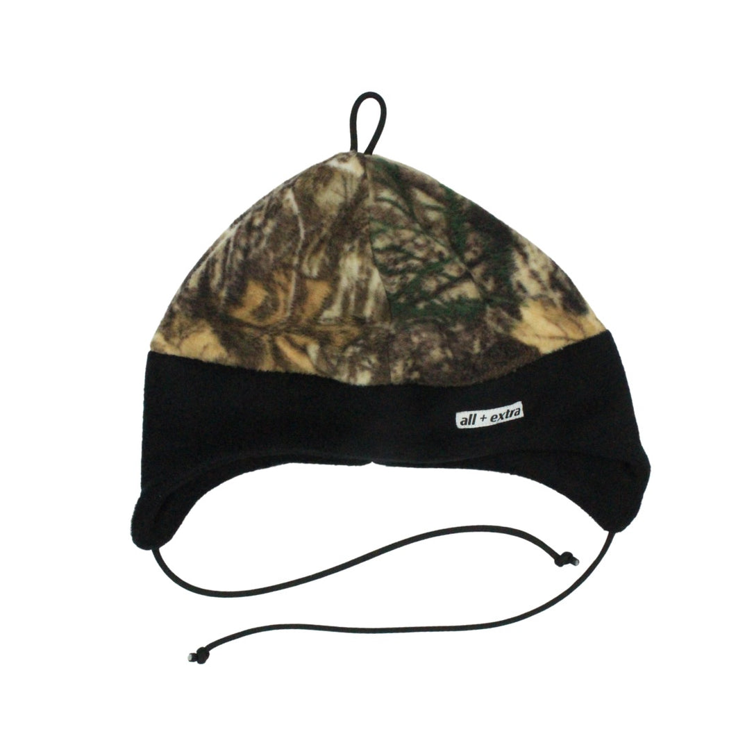 Black Realtree Trapper Hat