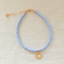 Load image into Gallery viewer, Periwinkle Daisy Anklet
