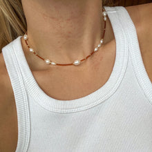 Load image into Gallery viewer, Beaded Pearl Layering Necklace
