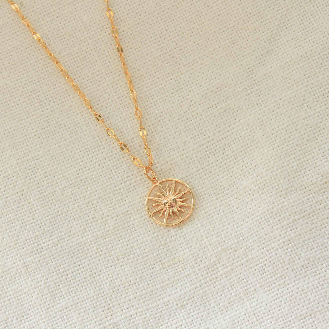 Sun Ray Layering Necklace